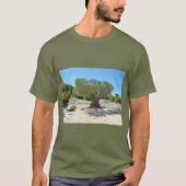 Alte französische Olivenbaummode T-Shirt (Vorderseite)
