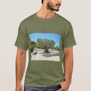 Alte französische Olivenbaummode T-Shirt