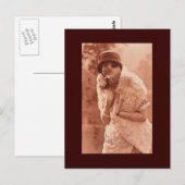Alte französische Postkarte (Vorne/Hinten)
