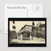 Alte französische Postkarte - Menton (Vorne/Hinten)