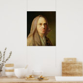 Alte Frau Poster (Küche)