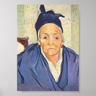 Alte Frau von Arles, Vincent van Gogh Poster