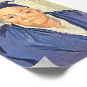 Alte Frau von Arles, Vincent van Gogh Poster (Ecke)
