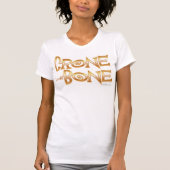 Alte Frau zu da Knochen T-Shirt (Vorderseite)