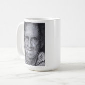 Alte Frauen-Kaffee-Tasse Kaffeetasse (Vorderseite Links)