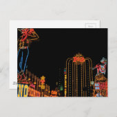 Alte Fremont Straße Las Vegass Postkarte (Vorne/Hinten)