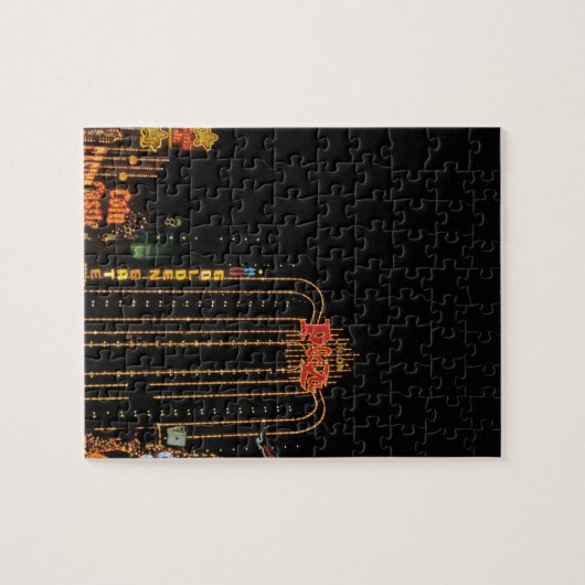 Alte Fremont Straße Las Vegass Puzzle (Horizontal)