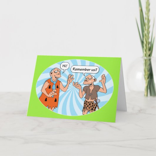 Alte Freunde erinnern sich an Ihren Geburtstag Karte (Vorderseite)