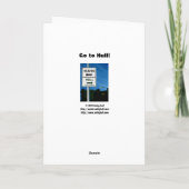 Alte Freunde Karte (Rückseite)