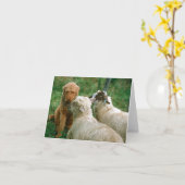 Alte Freunde Karte (Gelbe Blume)