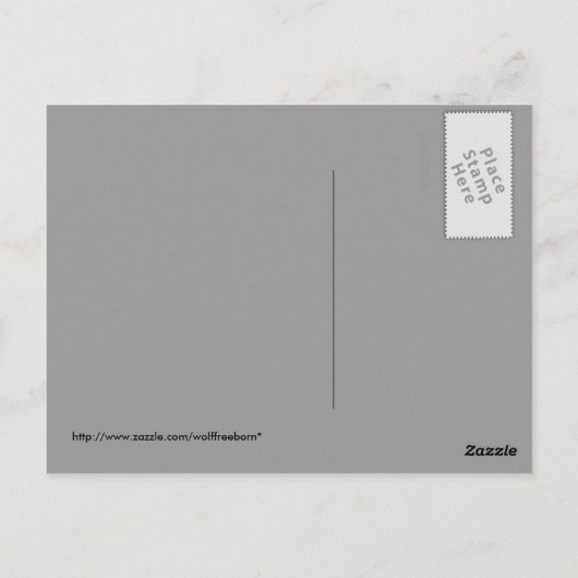 alte Freunde Postkarte (Rückseite)