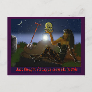 alte Freunde Postkarte