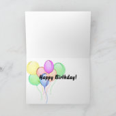 Alte Freunde zum Geburtstag Karte (Innenseite)