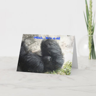 Alte Freunde zum Geburtstag Karte