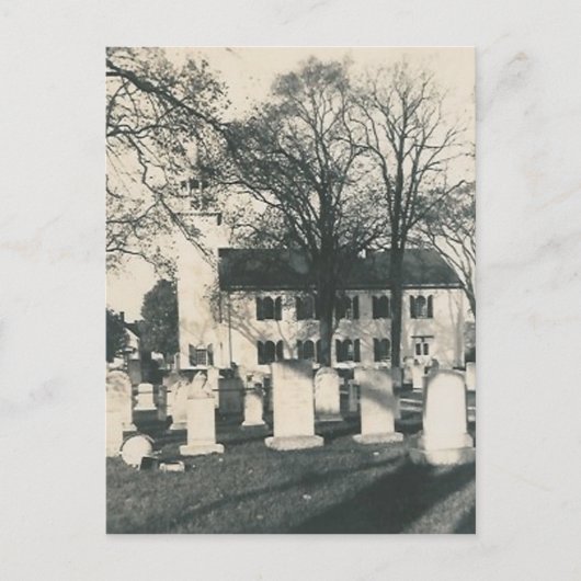 alte Friedhofskarte Postkarte (Vorderseite)