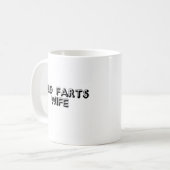 Alte Furz-Ehefrau-Tasse Kaffeetasse (Vorderseite Links)