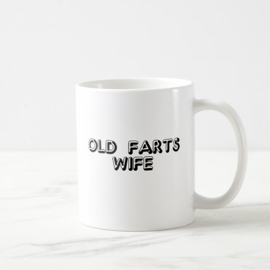 Alte Furz-Ehefrau-Tasse Kaffeetasse (Rechts)