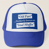 Alte Furz früher bekannt als Bolzen-Muffin Truckerkappe (Vorderseite)