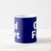 Alte Furz-GetränkeTasse Kaffeetasse (Mittel)