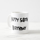 Alte Furz - Kaffee-Tasse Kaffeetasse (Vorderseite Links)