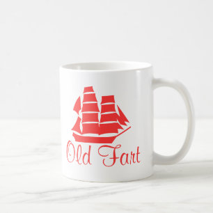Alte Furz Kaffeetasse