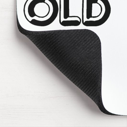 Alte Furz-Mausunterlage Mousepad (Ecke)