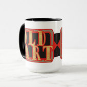 Alte Furz Tasse (Vorderseite Links)