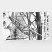 Alte Fußbrücke Pencilart Banner (Horizontal)