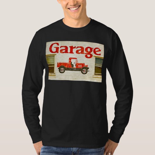 Alte Garage T-Shirt (Vorderseite)