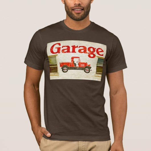 Alte Garage T-Shirt (Vorderseite)