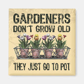 Alte Gärtner Magnet (Vorne)