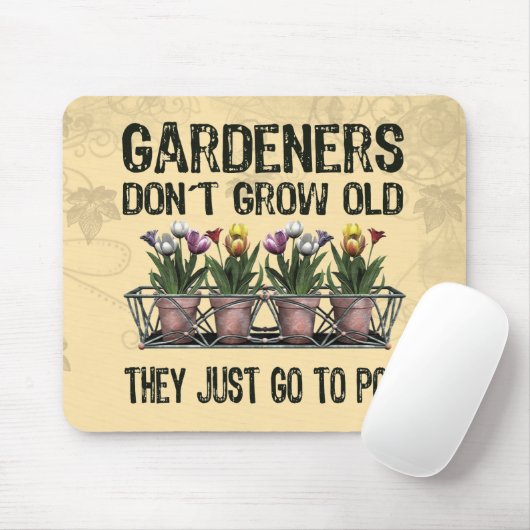 Alte Gärtner Mousepad (Mit Mouse)