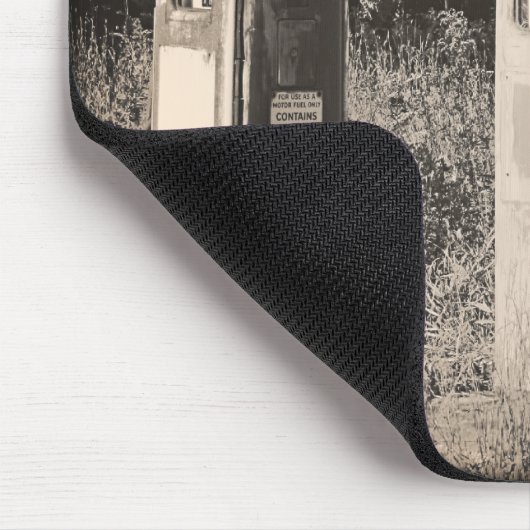 Alte Gaspumpen Mousepad (Ecke)
