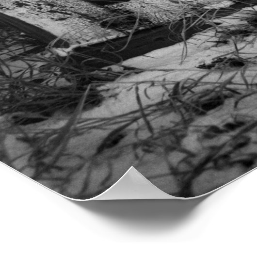 Alte Gaspumpen Poster (Ecke)