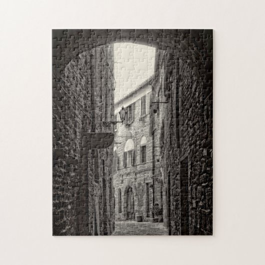 Alte Gasse in Italien Puzzle (Vertikal)