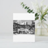 Alte Gasstation, 1930er Postkarte (Stehend Vorderseite)