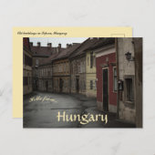 Alte Gebäude in Sopron Ungarn Postkarte (Vorne/Hinten)