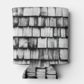 Alte gebrauchte Holzpappwand Dosenkühler (Rückseite)