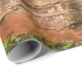 Alte gebrochene Ziegelmauer Geschenkpapier (Rolleneckpunkt)