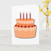 Alte Geburtstagskarte erhalten (Großdruck) Karte (Gelbe Blume)