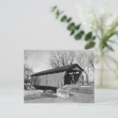 Alte gedeckte Brücke Postkarte (Stehend Vorderseite)