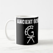 Alte Geek-Puzzlespiel-Tasse Kaffeetasse (Links)