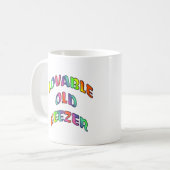 Alte Geezer Tasse Cups (Vorderseite Links)