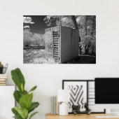 Alte Gefängniszelle Poster (Heimbüro)