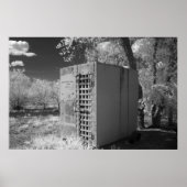 Alte Gefängniszelle Poster (Vorne)