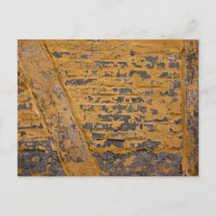Alte gelbe Mauer Postkarte