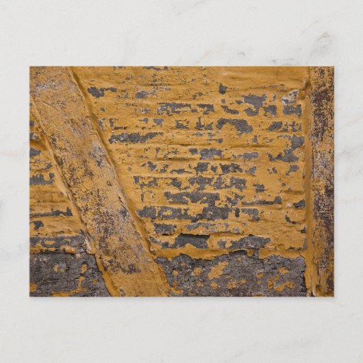 Alte gelbe Mauer Postkarte (Vorderseite)