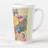 Alte Gemüse- Obst- Blumensaatgutwerbung Milchtasse (Rechts)
