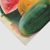 Alte Gemüse- Obst- Blumensaatgutwerbung Seidenpapier (Detail)