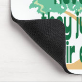 Alte Genealogists die nie Mousepad (Ecke)